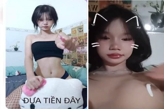 Em gầy sex không che cực nứng